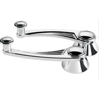 Billet Specialties Ball Milled Window Handles BS46325