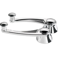 Billet Specialties Ball Milled Window Handles Gm/ BS46525