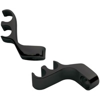 Billet Specialties Lead Separators 2-Wire Black Pr BS69782