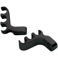 Billet Specialties Lead Separators 3-Wire Black Pr BS69783