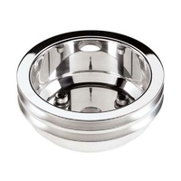 Billet Specialties Small Block Chev Crank Double Pulley BS78220