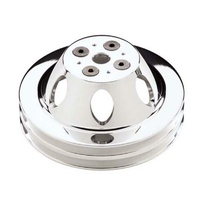 Billet Specialties Small Block Chev Water Pump Pulley Doub BS80220