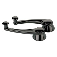 Billet Specialties Ball Milled Window Handles BSBlack46525
