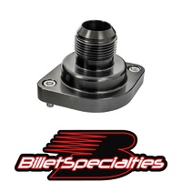 Billet Specialties Thermostat Housing LS -16An BSBlack90900