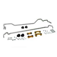 Whiteline Front and Rear Sway Bar Vehicle Kit for Subaru WRX Wagon 01-07 BSK006