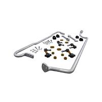 Whiteline Front and Rear Sway Bar Vehicle Kit for Subaru WRX 08-10 BSK011