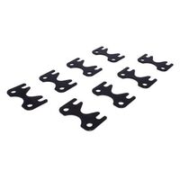COMP Cams Guideplate Black Oxide Steel Flat 1 Piece For GM LS 5/16 in. Pushrod and 8mm Stud Set of 8