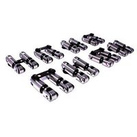 COMP Cams Lifter Endure-X Solid Mechanical Roller Vertical Link Bar .842 in. Dia. For Chevrolet Small Block Set of 16