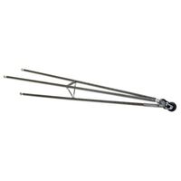 Competition Engineering Wheel-E-Bar Universal Natural Finish Weld-On 80in. Each