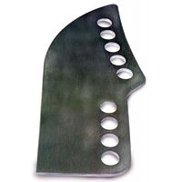 Competition Engineering Bracket 4-Link Chassis 3/4in. Dia. Mounting Holes 3/16in. Thick Steel Natural Each