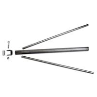 Competition Engineering Pack Mount Parachute Mild Steel Natural Each