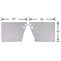 Competition Engineering Motor Plate Front Aluminium 0.250in. Thick Chevrolet LS Engines Each