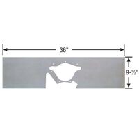Competition Engineering Motor Plate Front Aluminium 0.250in. Thick Mopar Small Block Each