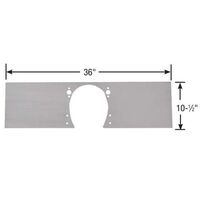 Competition Engineering Motor Plate Front Aluminium 0.250 in. Thick Chevrolet Small Block Each