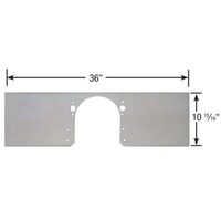 Competition Engineering Motor Plate Front Aluminium 0.250in. Thick Chevrolet Big Block Each