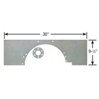 Competition Engineering Motor Plate Mid-Mount Steel 0.090in. Thick For Ford Small Block Each