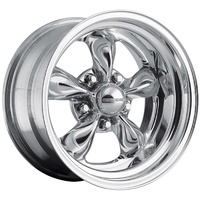 Center Line Classic Rodder 15" x 8" Wheel 5 x 4.5" Bolt Circle with 4" Backspace CE43-5804-545