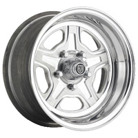 Center Line Nitrous 15" x 7" Wheel 5 x 4.75" Bolt Circle with 4-1/2" Backspace CE759-5804-547