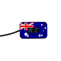 EVC iDrive Wind Booster Throttle Controller coloured replacement face plate Australian flag