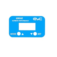 EVC iDrive Wind Booster Throttle Controller coloured replacement face plate blue