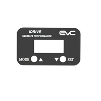 EVC iDrive Wind Booster Throttle Controller coloured replacement face plate charcoal