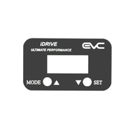 EVC iDrive Wind Booster Throttle Controller coloured replacement face plate charcoal