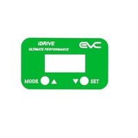 EVC iDrive Wind Booster Throttle Controller coloured replacement face plate green