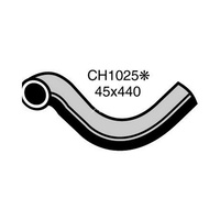 Mackay Rubber Bottom Radiator Hose for Ford Cortina 3.3L 4.1L 200 250 CH1025