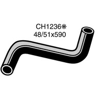 Mackay Rubber Bottom Radiator Hose for Ford F100 4.1L 6Cyl CH1236