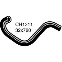 Mackay Rubber Bottom Radiator Hose for Nissan 280ZX CH1311