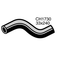Mackay Rubber Bottom Radiator Hose for Ford Courier 2.0L Petrol CH1730
