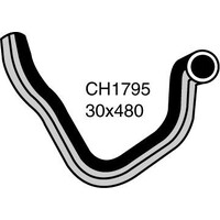 Mackay Rubber Bottom Radiator Hose for Ford Laser 1.3L B3 SOHC CH1795