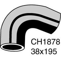 Mackay Rubber Bottom Radiator Hose for BMW 528e 2.8L CH1878