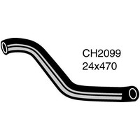 Mackay Rubber Bottom Radiator Hose for Daihatsu Charade 993cc CH2099