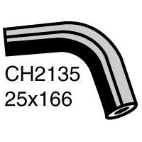 Mackay Rubber bottom radiator hose for Suzuki Vitara 1.6L Carbrettor CH2135