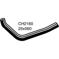 Mackay Rubber Bottom Radiator Hose for Ford Falcon/Fairlane 4.0L 6Cyl CH2160