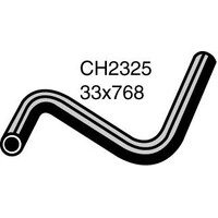 Mackay Rubber Bottom Radiator Hose for Fiat X1/9 CH2325