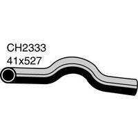 Mackay Rubber Bottom Radiator Hose for BMW 735csi CH2333
