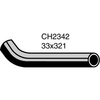 Mackay Rubber Bottom Radiator Hose for Fiat Spider 2000 CH2342