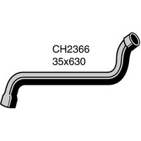 Mackay Rubber Bottom Radiator Hose for BMW 528e 2.8L CH2366