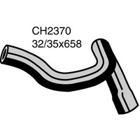 Mackay Rubber Bottom Radiator Hose for BMW 325i 2.5L CH2370