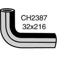 Mackay Rubber Bottom Radiator Hose for BMW 2002-2002 ti CH2387