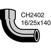 Mackay Rubber Bottom Radiator Hose for Saab 900 2.0L SOHC 1 CH2402