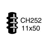Mackay Rubber Bottom Radiator Hose for Morris COOPER S 1.3L CH252