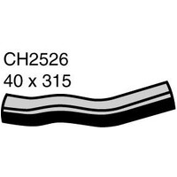 Mackay Rubber Bottom Radiator Hose for Toyota Landcruiser 4.2L Diesel CH2526