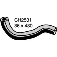 Mackay Rubber Top Radiator Hose for Toyota Landcruiser 1FZE 4.5L D CH2531