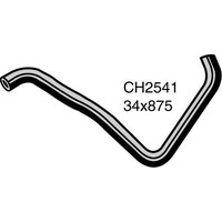 Mackay Rubber Bottom Radiator Hose for Saab 900 V6 CH2541