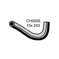Mackay Rubber Bottom Radiator Hose for Ford Courier 2.5L diesel CH2555