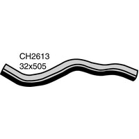 Mackay Rubber Bottom Radiator Hose for Daewoo Leganza 2.0L C20SED CH2613
