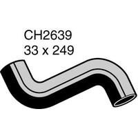 Mackay Rubber Bottom Radiator Hose for Fiat X1/9 CH2639
